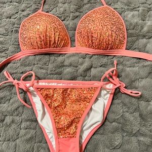 Venus Bikini sequins.DDD Top size 8 bottom